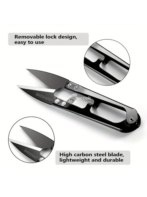 Precíziós Bonsai Metszőolló - Rozsdamentes Acél Kerti Olló Növényekhez, Virágokhoz és Rügyekhez