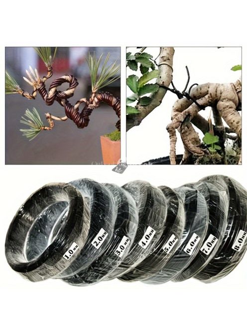 Rugalmas Eloxált Alumínium Bonsai Edző Drót