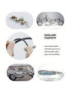 Rugalmas Eloxált Alumínium Bonsai Edző Drót