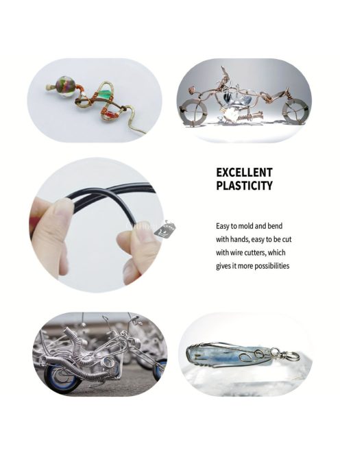 Rugalmas Eloxált Alumínium Bonsai Edző Drót