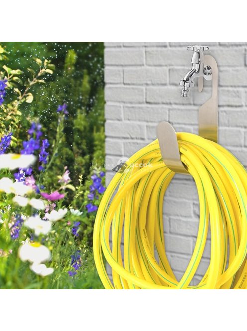 Rozsdamentes Fém Kerti Tömlőtartó