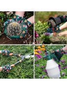 Virágmintás poliészter kerti kesztyű