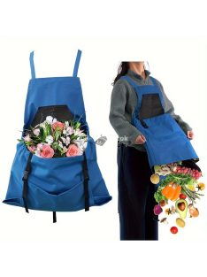 Kültéri aratókötény nagy zsebekkel