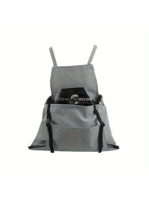 Kültéri aratókötény nagy zsebekkel