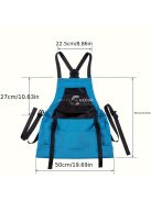 Kültéri aratókötény nagy zsebekkel