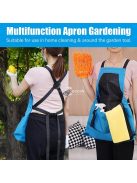 Kültéri aratókötény nagy zsebekkel