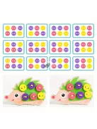 a sünis fűzőtábla, fűzős cipőfűző játék, finommotorika fejlesztés