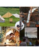 20db lekötőzsinór menedékhez, pavilonhoz, kempinghez, sátorhoz