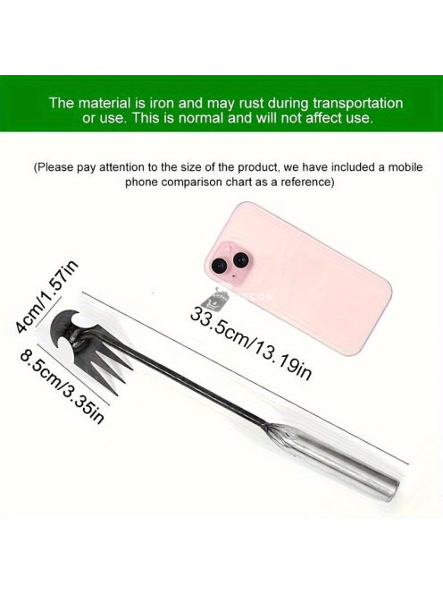 Kis gyomláló kapa 4 foggal