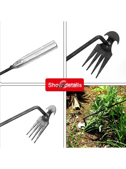 Kis gyomláló kapa 4 foggal