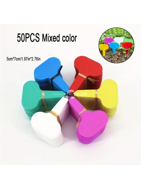 50db, T-típusú kerti növénycímke