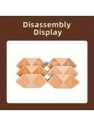 Nyolcszögletű labda puzzle játék