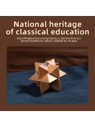 Nyolcszögletű labda puzzle játék