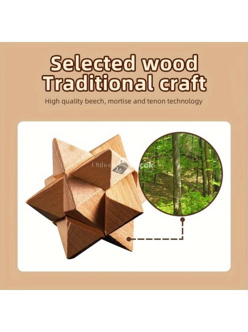 Nyolcszögletű labda puzzle játék