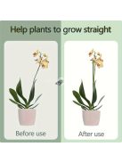 10db Zöld Hajlítható Növénytámasz Bot