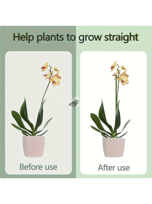 10db Zöld Hajlítható Növénytámasz Bot