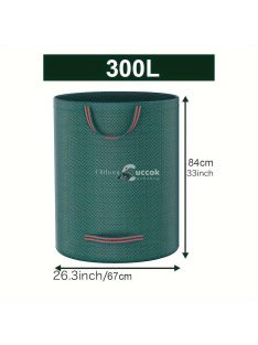   3 méretű, nagy teherbírású kerti hulladékzsák készlet