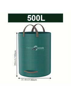   3 méretű, nagy teherbírású kerti hulladékzsák készlet