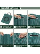 3 méretű, nagy teherbírású kerti hulladékzsák készlet