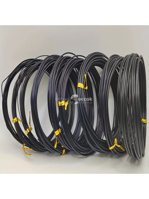 9 tekercs 147 láb hosszúságú eloxált alumínium bonsai edződrót