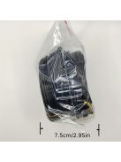 9 tekercs 147 láb hosszúságú eloxált alumínium bonsai edződrót