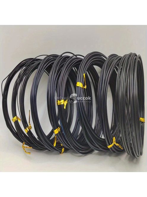 9 tekercs 147 láb hosszúságú eloxált alumínium bonsai edződrót