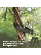 5 csomag nagy teherbírású kerti faheveder csattal