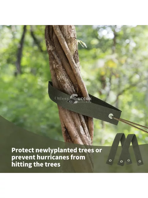 5 csomag nagy teherbírású kerti faheveder csattal