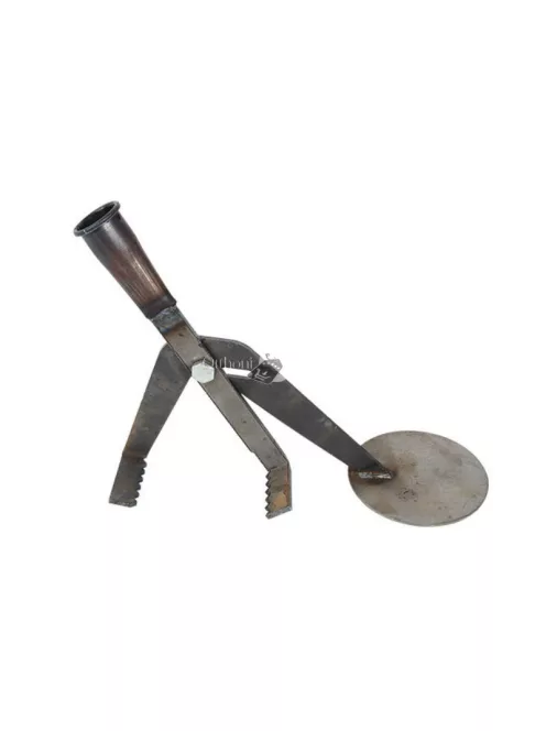 Multifunkcionális, nagy teherbírású kerti eszköz, tartós fém, fogantyú nélkül