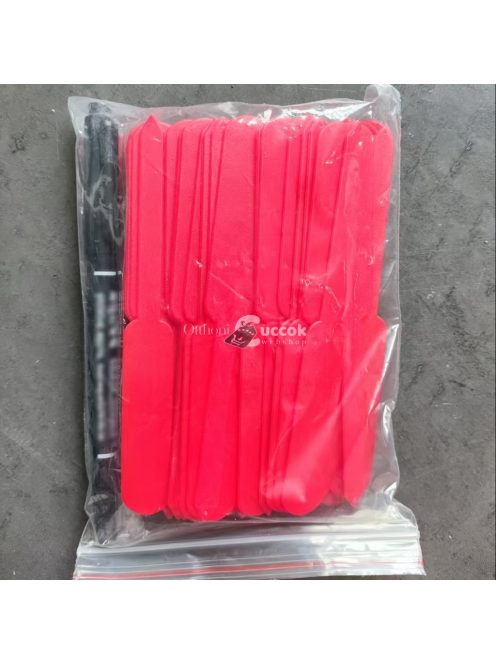 100db, Vízálló műanyag növény jelölő címke