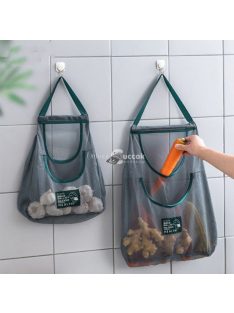 Poliészter hálós bevásárló tárolótáska