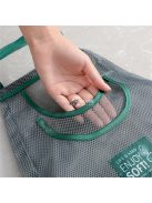 Poliészter hálós bevásárló tárolótáska