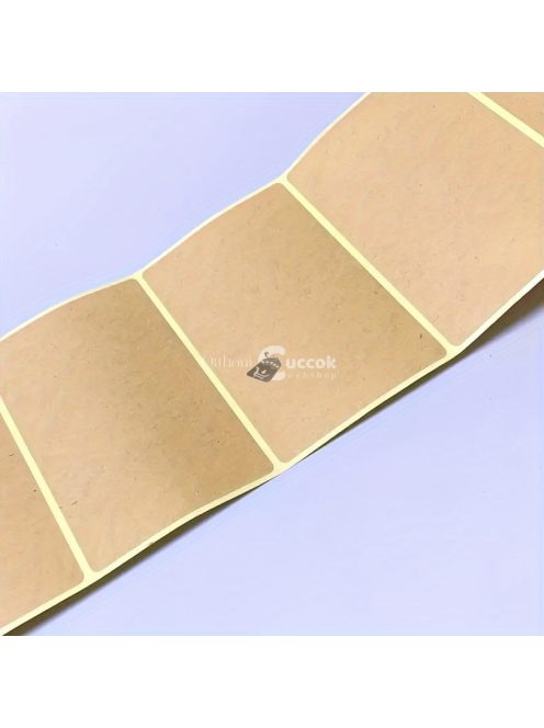 Természetes Barna Kraft Papír Matrica