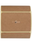 Természetes Barna Kraft Papír Matrica