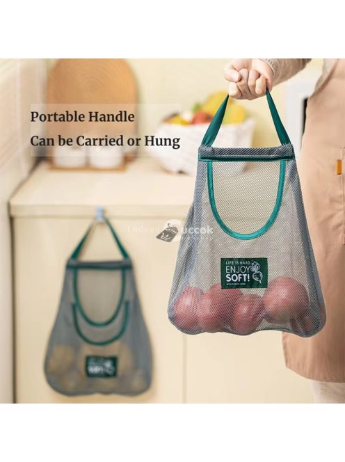 Hálós Függő Gyümölcs- és Zöldségtároló