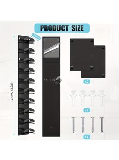 20 részes fekete sapkaszervező