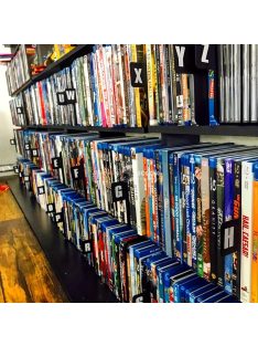   26db-os ábécés CD és DVD-rendszerező kétoldalas nyomtatott címkékkel