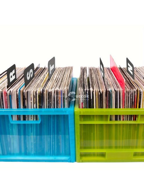 26db-os ábécés CD és DVD-rendszerező kétoldalas nyomtatott címkékkel