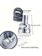 Univerzális permetező konyhai csaptelep hosszabbító