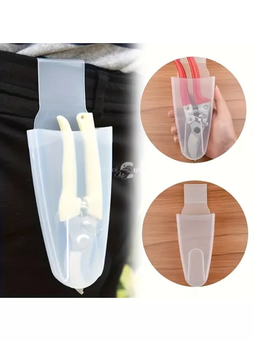 Kerti olló tartó, öv klipsz metszéshez és betakarításhoz