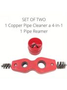 Rézcső Tisztító és Dörzsölő Készlet