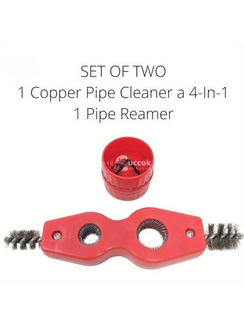 Rézcső Tisztító és Dörzsölő Készlet
