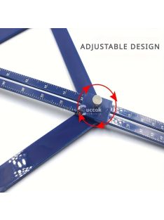 Multifunkcionális fa mérő és jelölő eszköz