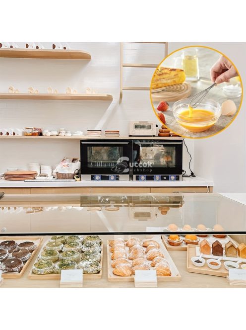 Rozsdamentes Acél Mini Habverő