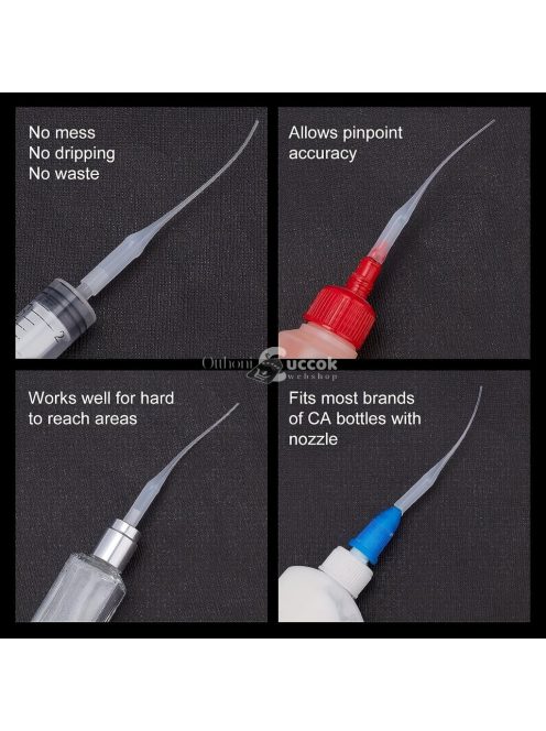 100db Precíziós CA Ragasztóhegyek