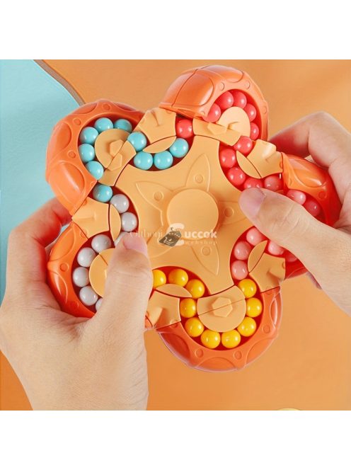 Forgó varázsbab kocka fonó, forgó kirakós játék