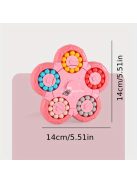 Forgó varázsbab kocka fonó, forgó kirakós játék