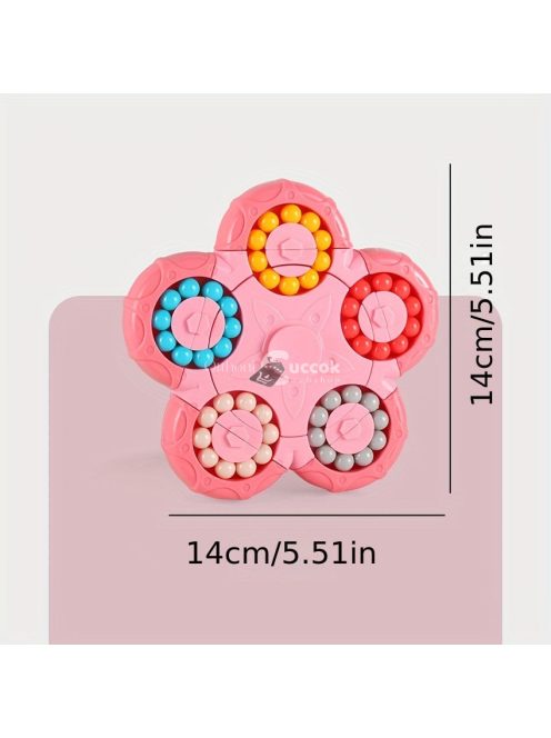 Forgó varázsbab kocka fonó, forgó kirakós játék