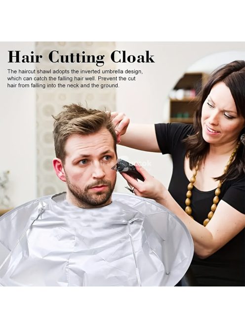 Magas minőségű összehajtható hajvágó köpeny