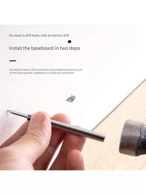 100 darab varrat nélküli duplafejű szegélyléc szeg